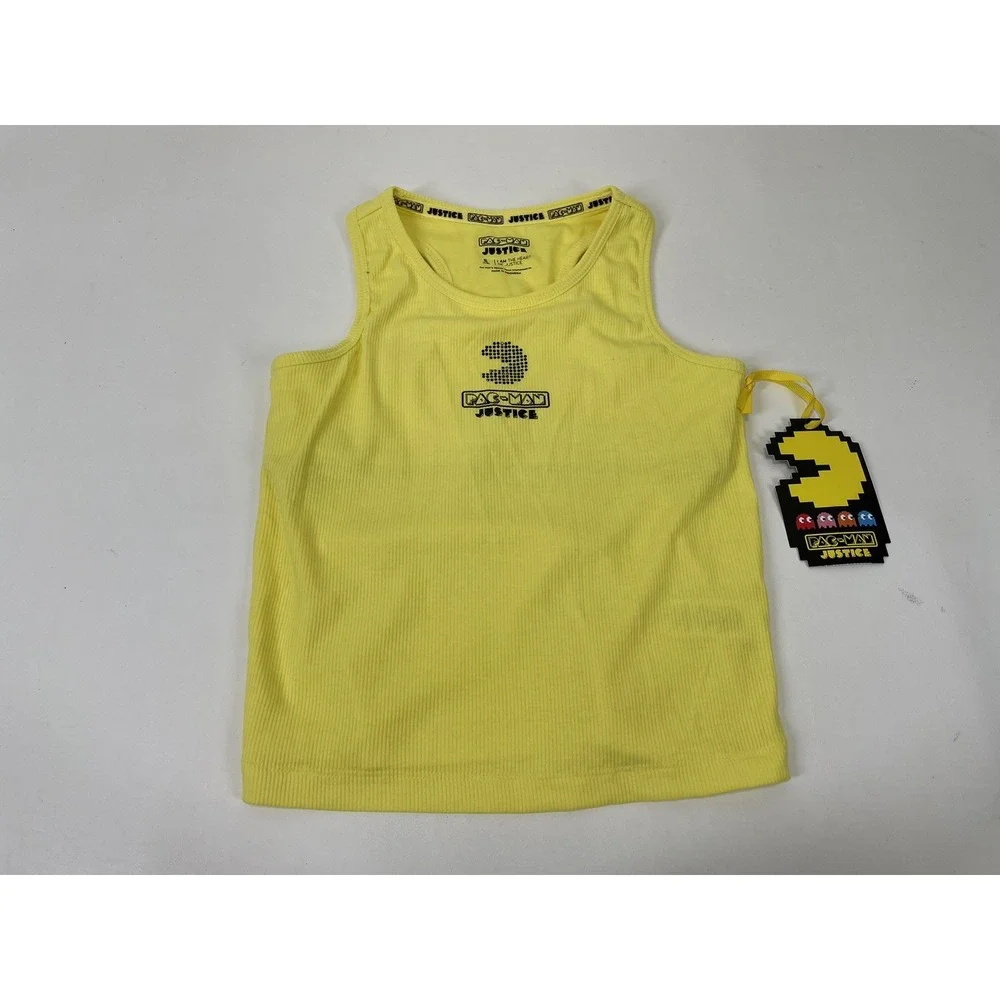 Justice Girls‎ Pacman Tank Size S Yellow